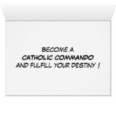 Catholic Commandos To The Rescue Cards (Inside Horizontal (Bottom))