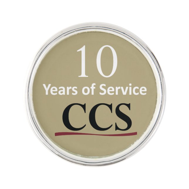 Catholic Community Services 10 Year Lapel Pin (Front)