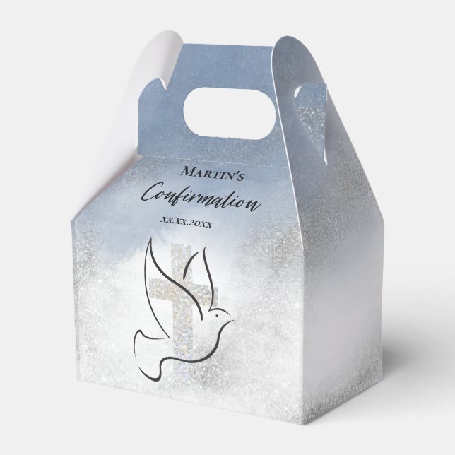 Catholic Confirmation  Favor Boxes (Front Side)