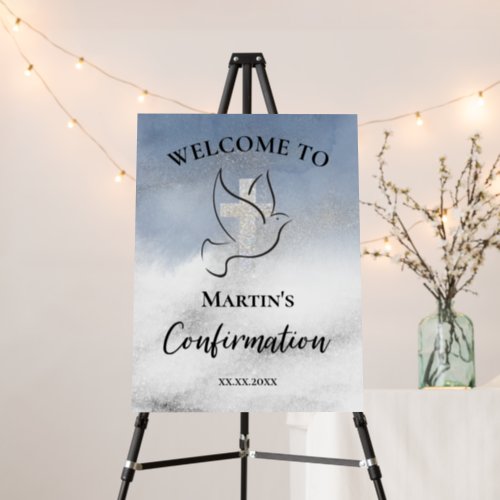 Catholic Confirmation welcome sign