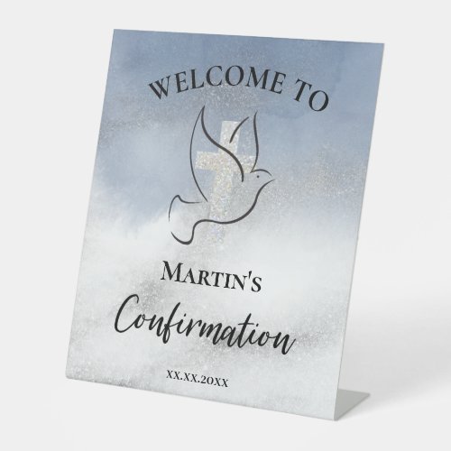 Catholic Confirmation welcome sign
