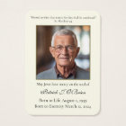 Catholic Cross Funeral s Memorial Prayer Holy Card