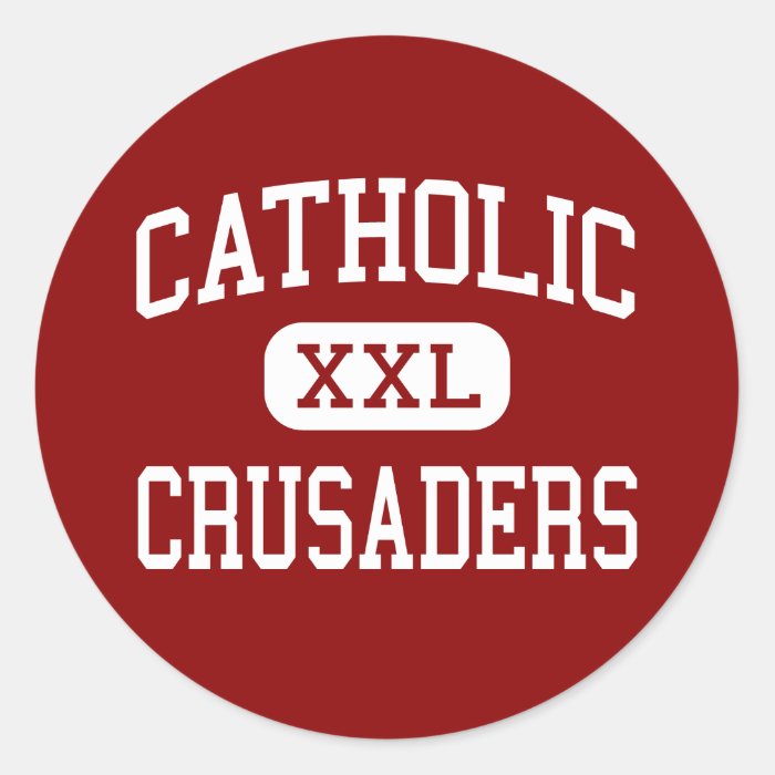 Catholic   Crusaders   High   New Iberia Louisiana Stickers