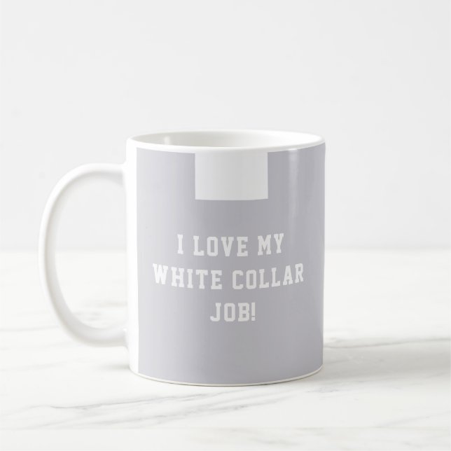Catholic Deacon Clergy White Collar Religious Coffee Mug (Left)