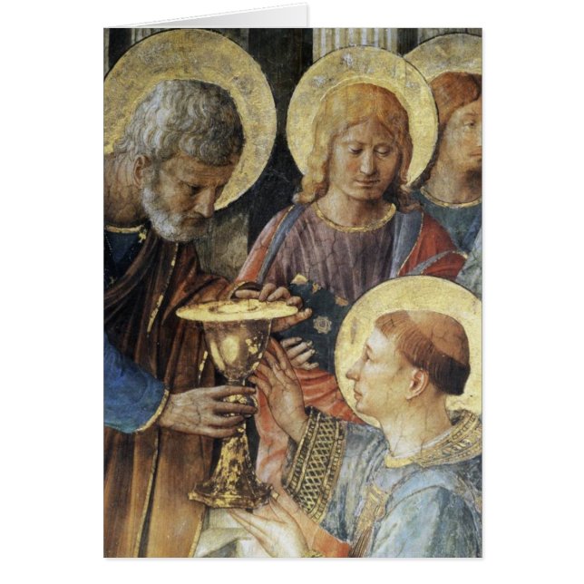 Catholic Deacon Ordination GreetingCard Cards (Front)