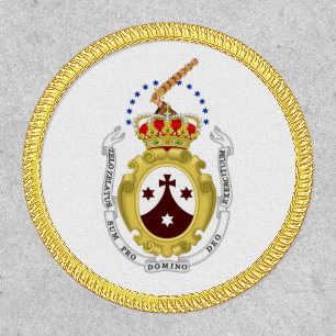 Catholic Discalced Carmelite Crest  Patch