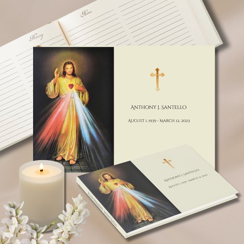Catholic Divine Mercy Jesus Funeral Memorial
