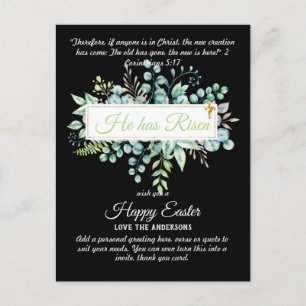 Catholic EASTER Cards Religious Verse Bible Quote