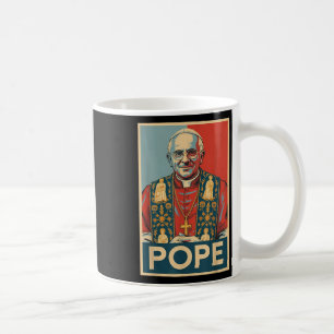 Catholic Election Pope Leo Xiv Christian Pope Robe Coffee Mug