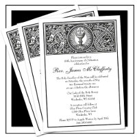 Catholic Elegant Priest Ordination Anniversary
