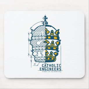 Catholic Engineers Logo- Mouse Pad