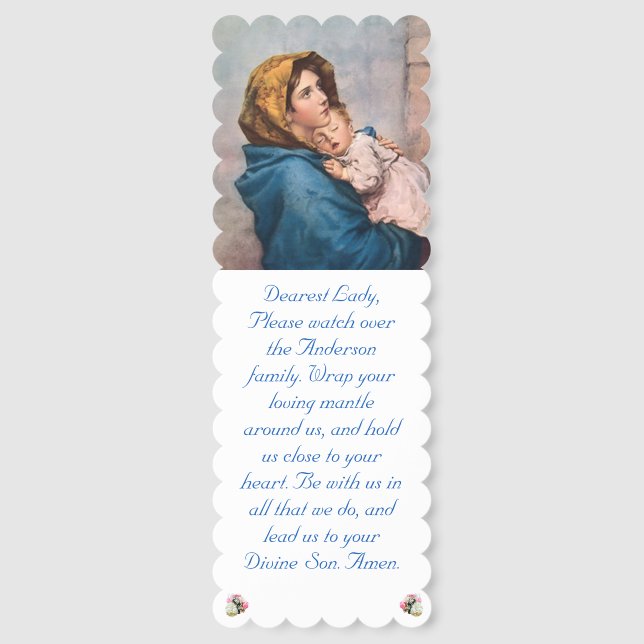 Catholic Family Blessings Bookmarks (Front)