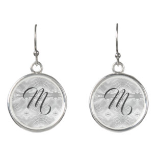 Catholic Faux-Satin Earrings
