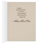 Catholic Feast of Our Lady of Mount Carmel, Brown Cards (Inside (Right))