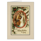 Catholic First Christmas Bride Groom Engagement (Front)
