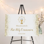 catholic First Holy Communion sign<br><div class="desc">First Communion sign</div>