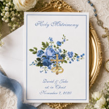 Catholic Floral Wedding Church Reception Combined