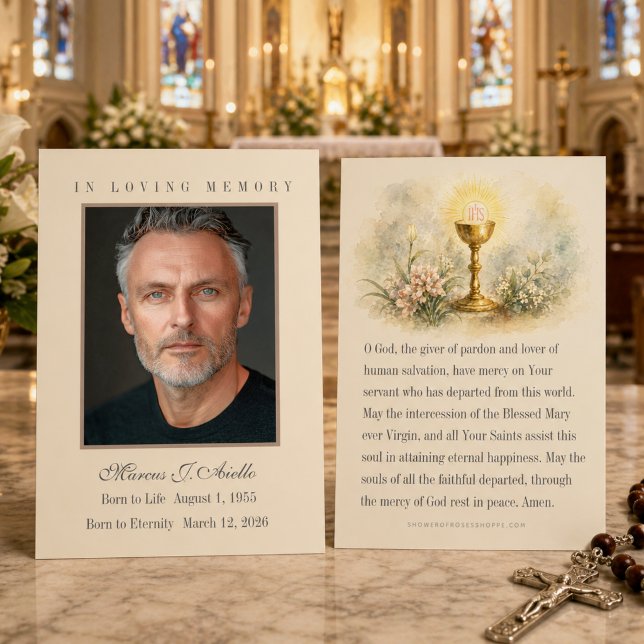 Catholic Funeral Memorial Prayer Photo (Creator Uploaded)