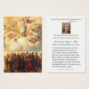 Catholic Funeral Prayer Memorial Jesus