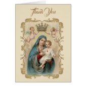 Catholic Funeral Thank You Condolence Sympathy (Front)