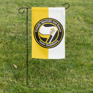 CATHOLIC GARDEN FLAG
