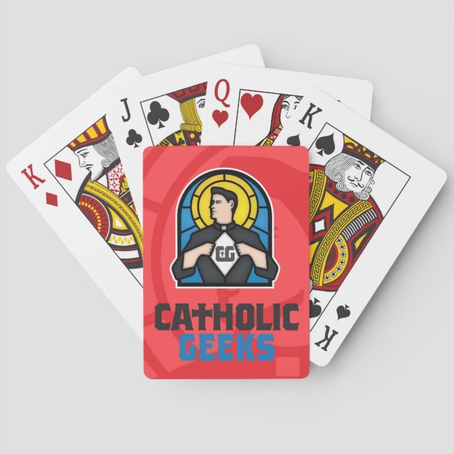 Catholic Geeks Playing Cards (Back)