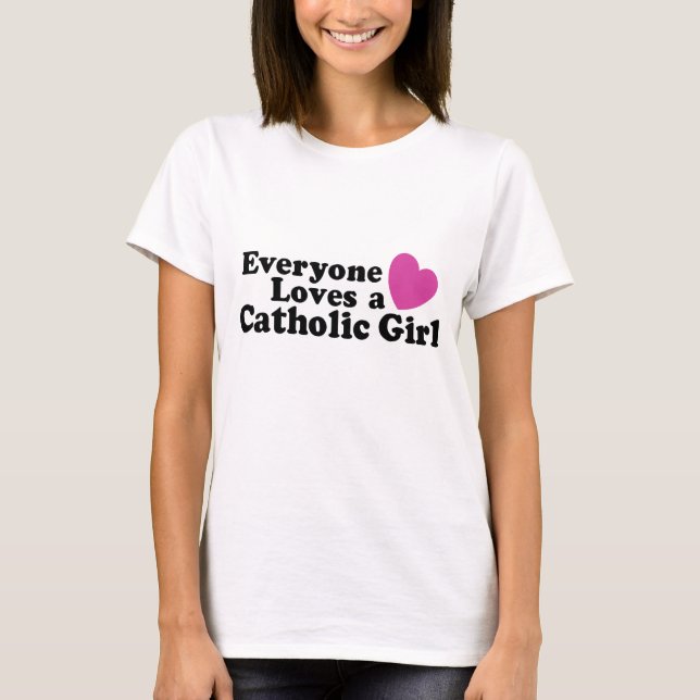 Catholic Girl T-Shirt (Front)