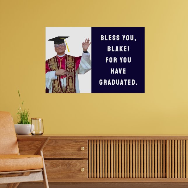 Catholic Graduation Poster (Living Room 2)