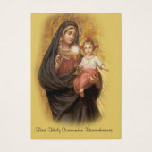 Catholic Holy Card for First Holy Communion (Front)