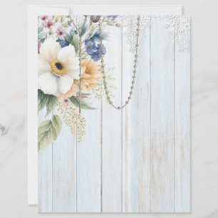 Catholic Holy Rosary Floral Bouquet