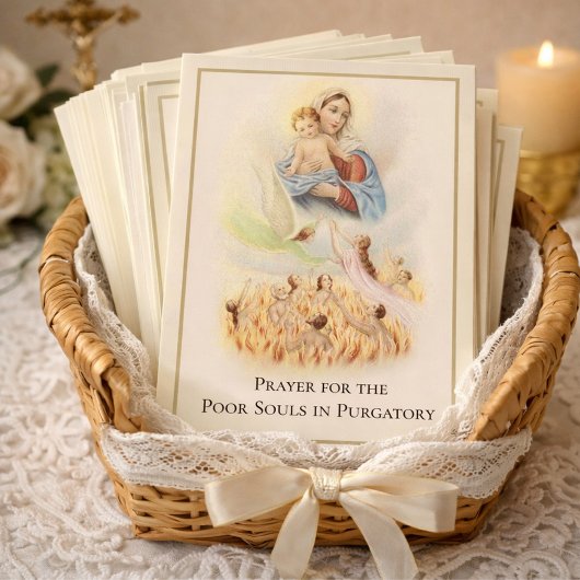 Catholic Holy Souls Purgatory Prayer St. Gertrude