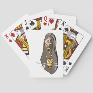 Catholic Incense Censer Religious Worship Poker Cards