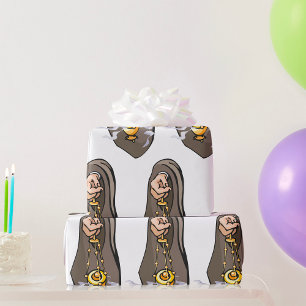 Catholic Incense Censer Religious Worship  Wrapping Paper