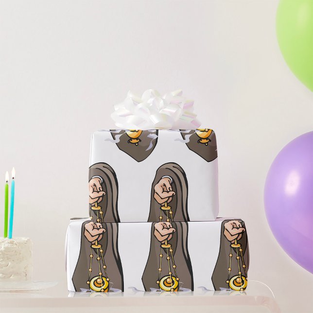 Catholic Incense Censer Religious Worship  Wrapping Paper (Creator Uploaded)