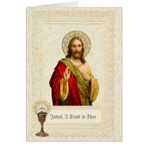 Catholic Jesus Divine Mercy Prayer Cards