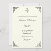 Catholic Jesus Elegant Religious Graduation Invitation | Zazzle