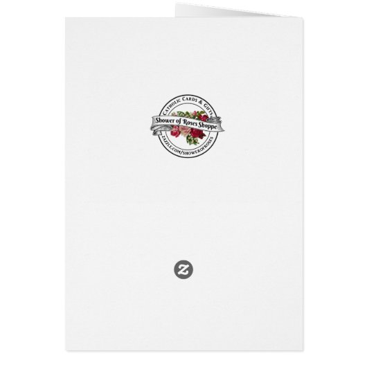 Catholic Jesus Man of Sorrows Funeral Prayer (Back)