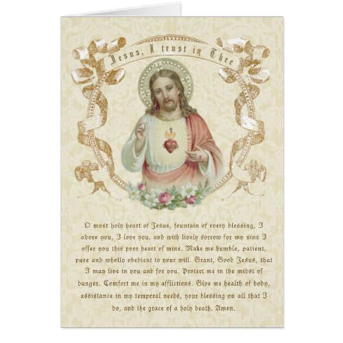 Catholic Jesus Religious Divine Mercy Prayer