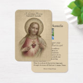 Catholic Jesus Religious Funeral Prayer Holy Card (Desk)