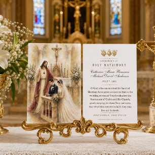 Catholic Marriage Blessing Sacred Heart of Jesus