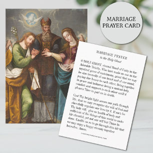 Catholic Marriage Prayer to Holy Ghost (Spirit)  Business Card