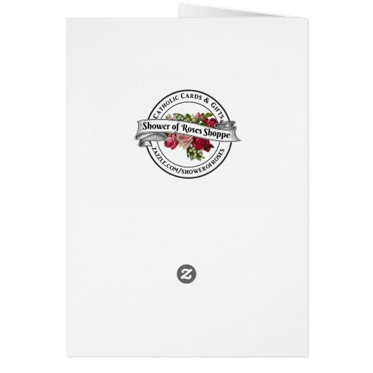 Catholic Mary Jesus Religious Floral Lace (Back)