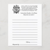 Catholic Mass All Souls Remembrance of the Dead (Front)