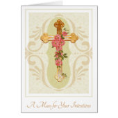 Catholic Mass Memorial Offering Card (Front)
