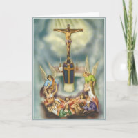 Catholic Mass Offering Card
