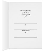 Catholic Mass Offering Cards (Inside (Right))