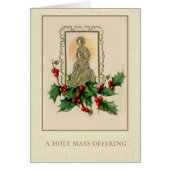 Catholic Mass Offering Jesus Mary Joseph New Year (Front)