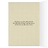 Catholic Mass Offering Jesus Mary Joseph New Year Cards (Inside (Left))