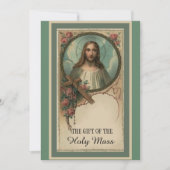 Catholic Mass Offering Sacred Heart (Front)