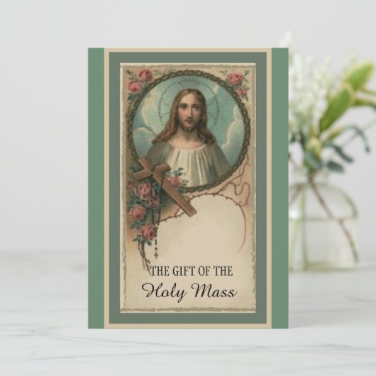 Catholic Mass Offering Sacred Heart (Standing Front)